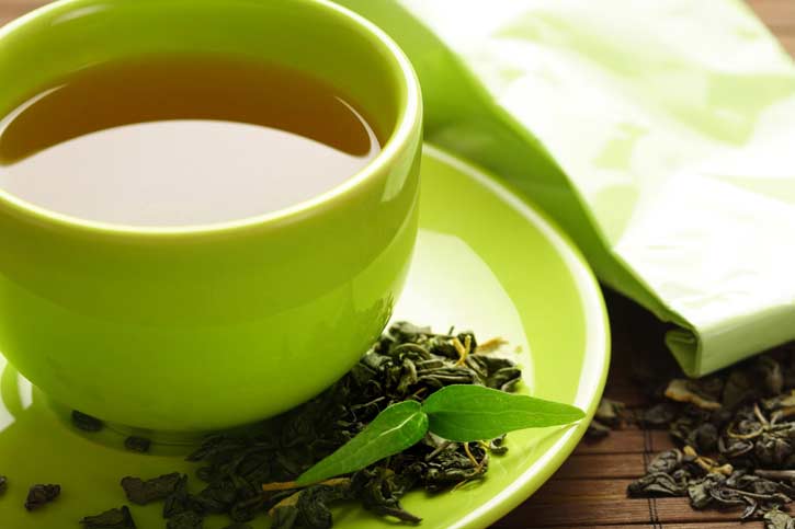 зеленый чай применение